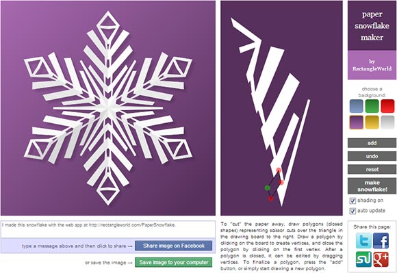 paper snowflake app screencap 2